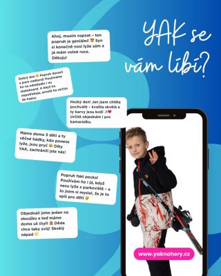 🩷 Milujeme vaší zpětnou vazbu YAK blázen! 🩷 Piště nám dál, “hvězdičkujte”, hodnoťe, fotťe, posílejte! Můžeme nasdílet i...